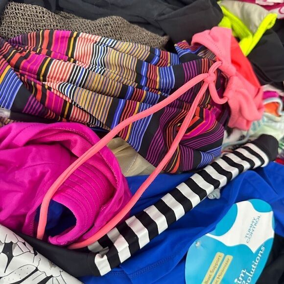 SWIMWEAR MYSTERY BOX Swimsuits Bikinis One Piece Two Piece Cover Ups Bottoms Top - Picture 6 of 7